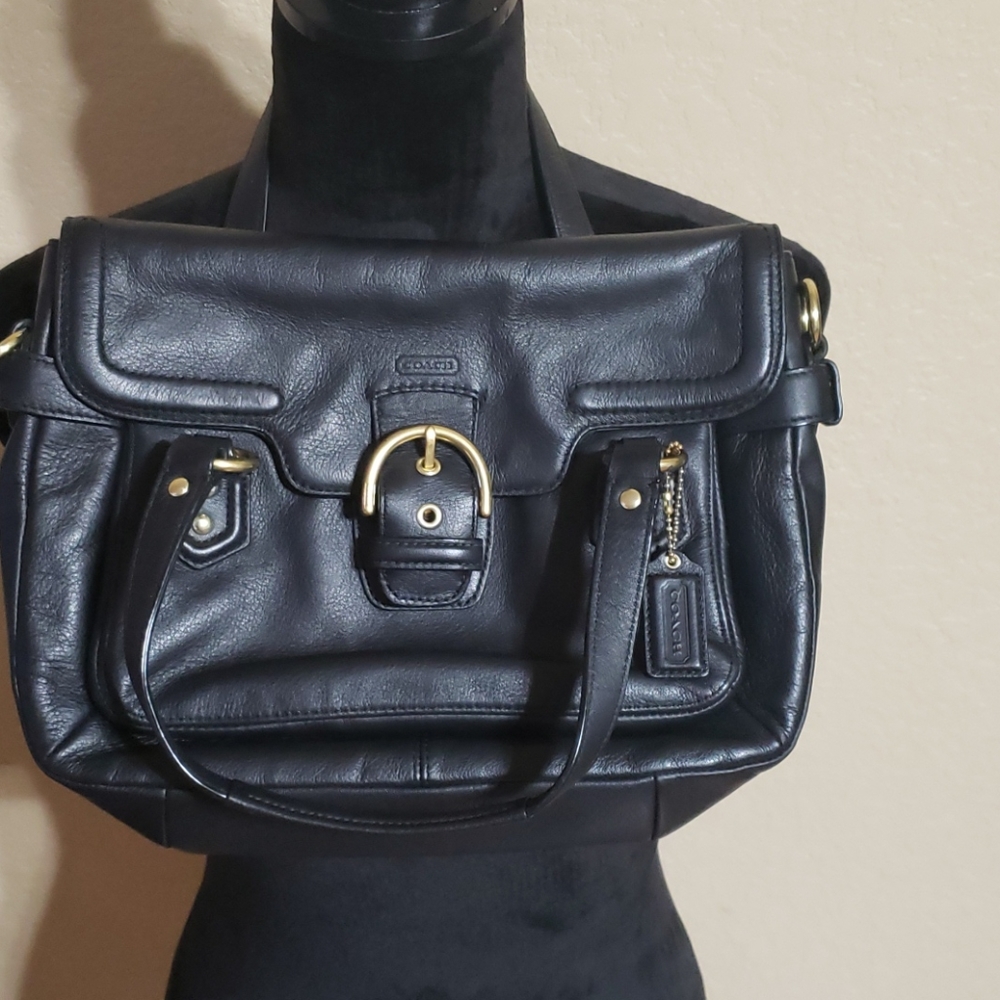 Coach leather purse